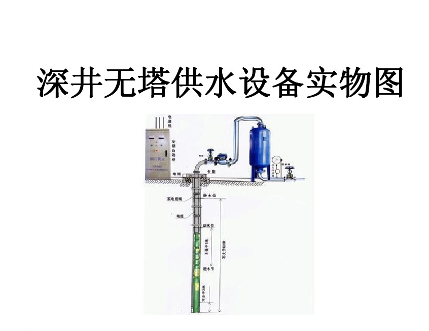 延津县井泵无塔式供水设备